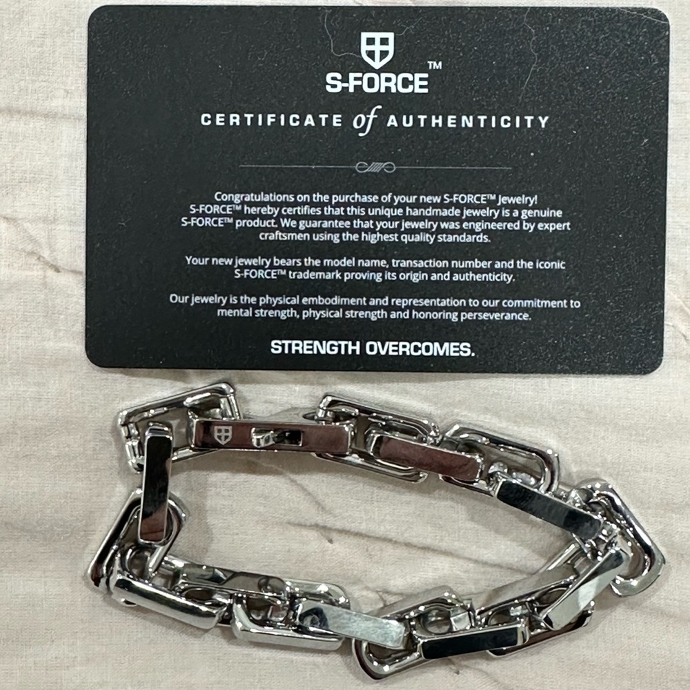 Stainless Steel Silver 10mm Bracelet